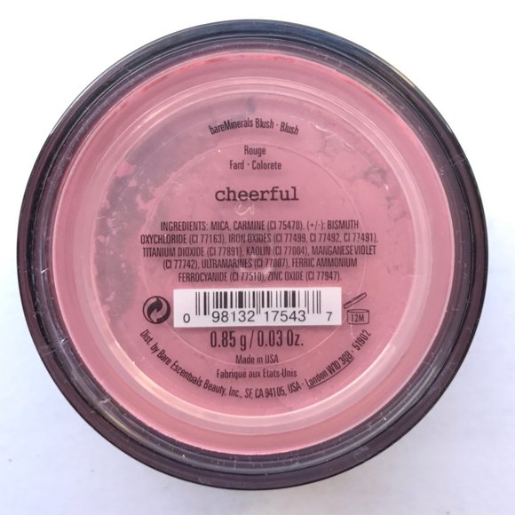 #NWT Original bareMinerals Cheerful Loose Powder Blush 0.85g/0.03oz - Picture 1 of 3